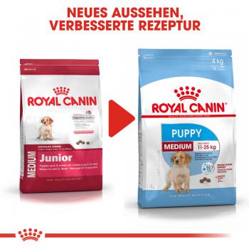 ROYAL CANIN MEDIUM Puppy Trockenfutter für Welpen mittelgroßer Hunderassen