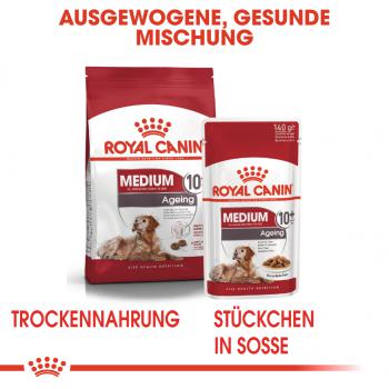 ROYAL CANIN MEDIUM Ageing 10+ Trockenfutter für ältere mittelgroße Hunde