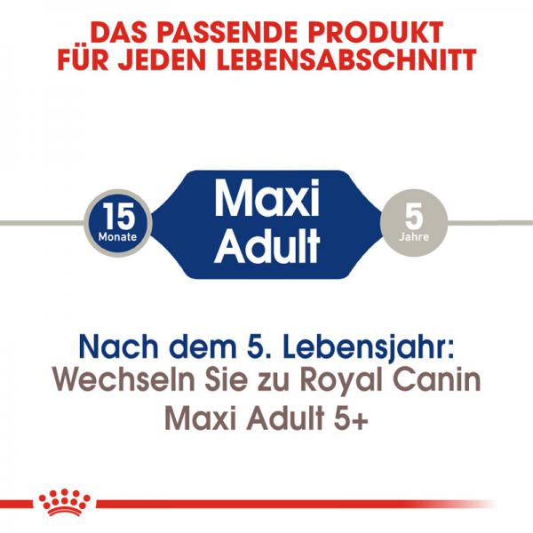 ROYAL CANIN MAXI Adult Trockenfutter für große Hunde