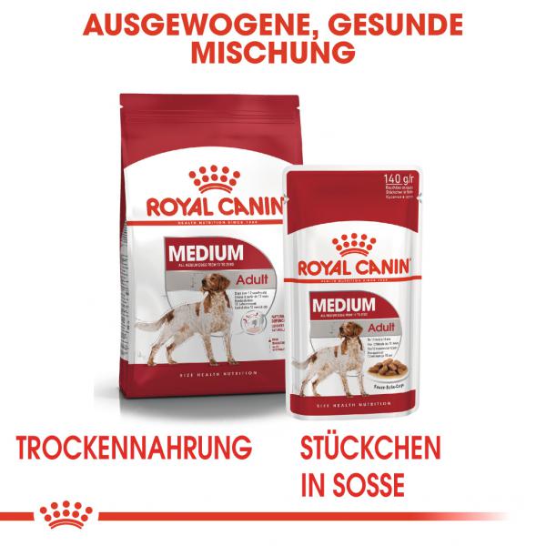 ROYAL CANIN MEDIUM Adult Trockenfutter für mittelgroße Hunde