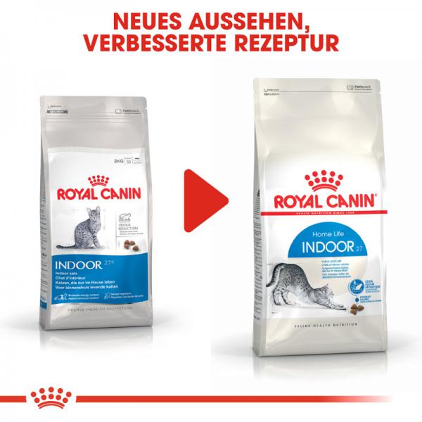 ROYAL CANIN INDOOR 27 Trockenfutter für Wohnungskatzen