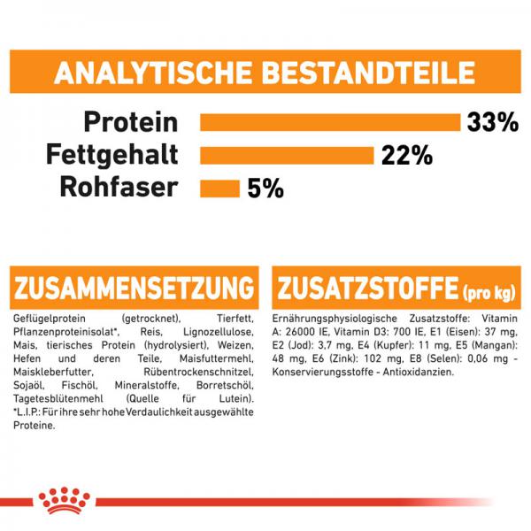 ROYAL CANIN Hair & Skin Care Katzenfutter trocken für gesundes Fell