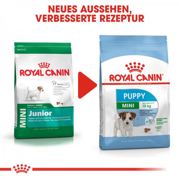 ROYAL CANIN MINI Puppy Trockenfutter für Welpen kleiner Hunderassen