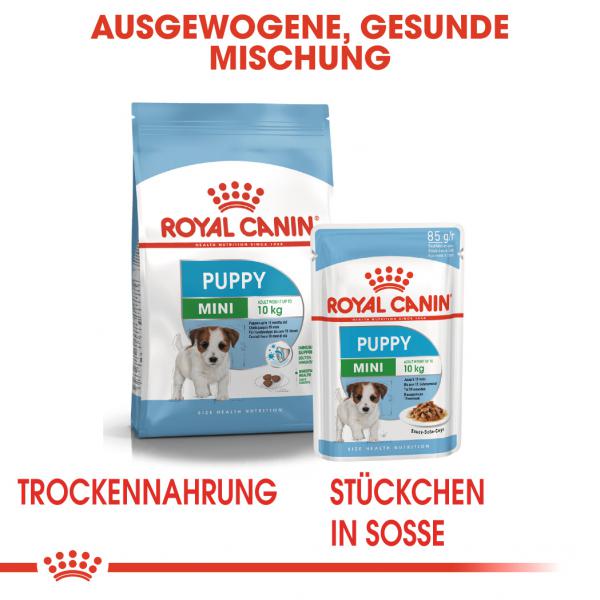 ROYAL CANIN MINI Puppy Trockenfutter für Welpen kleiner Hunderassen