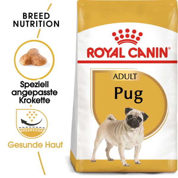 ROYAL CANIN Pug Adult Hundefutter trocken für Mops