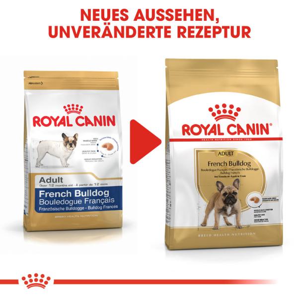 ROYAL CANIN French Bulldog Adult Hundefutter trocken für Französische Bulldoggen