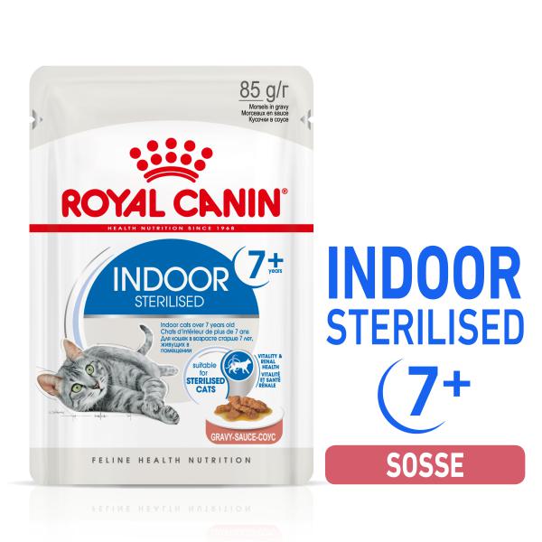 ROYAL CANIN INDOOR 7+ Sterilised in Soße